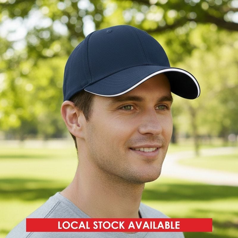 Const 6 Panel Cotton Sandwich Cap Const 6 Panel Cotton Sandwich Cap